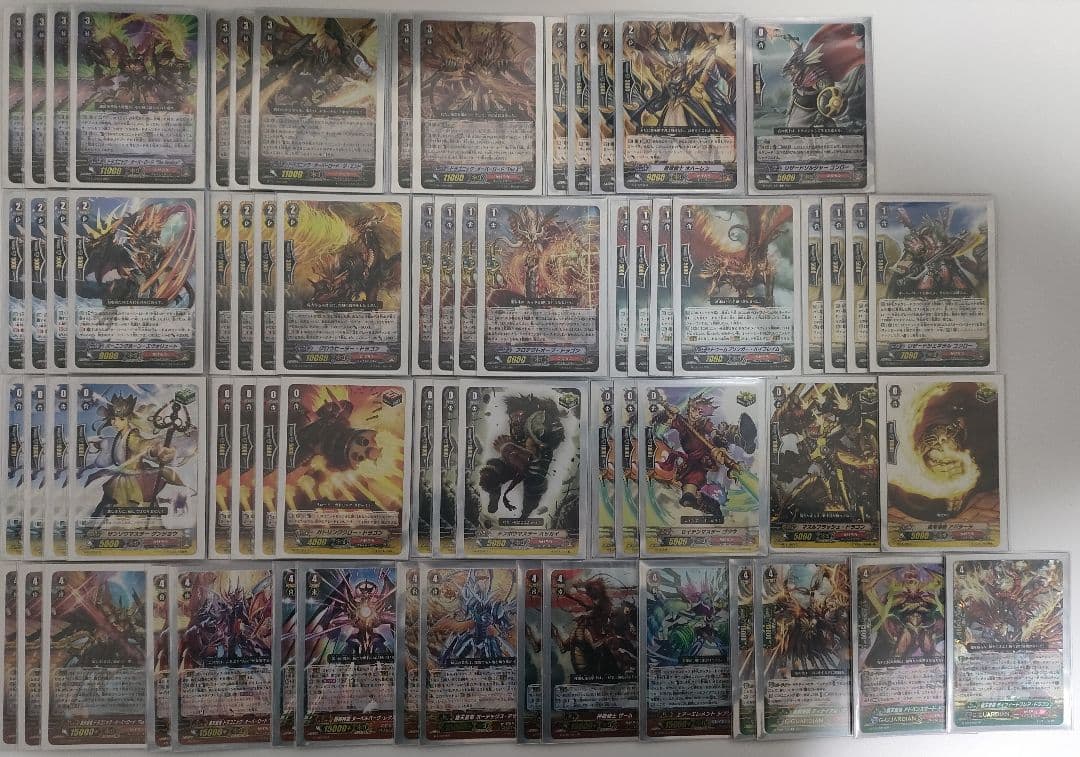 Gスタン】かげろう オバロ デッキ 50枚、Gゾーン 16枚