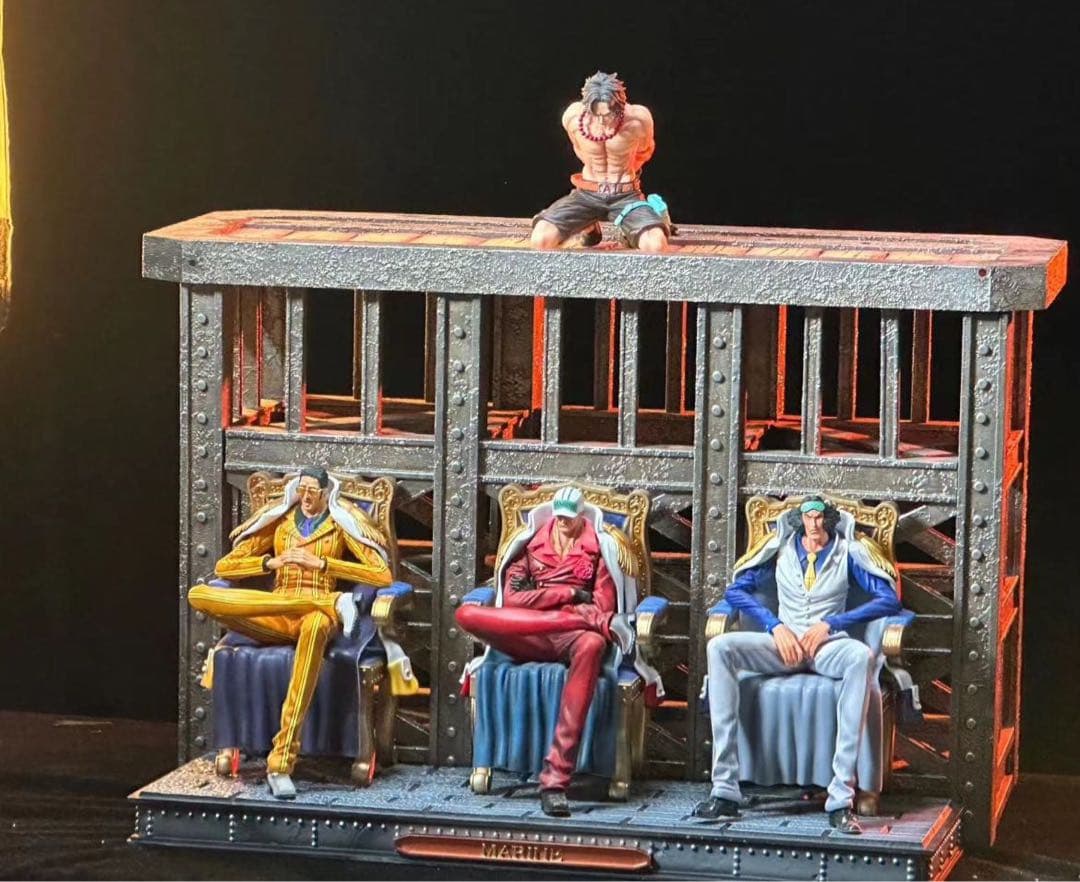 ワンピースBT 赤犬 黄猿 クザン ガレージキット ガレキ スタチュー