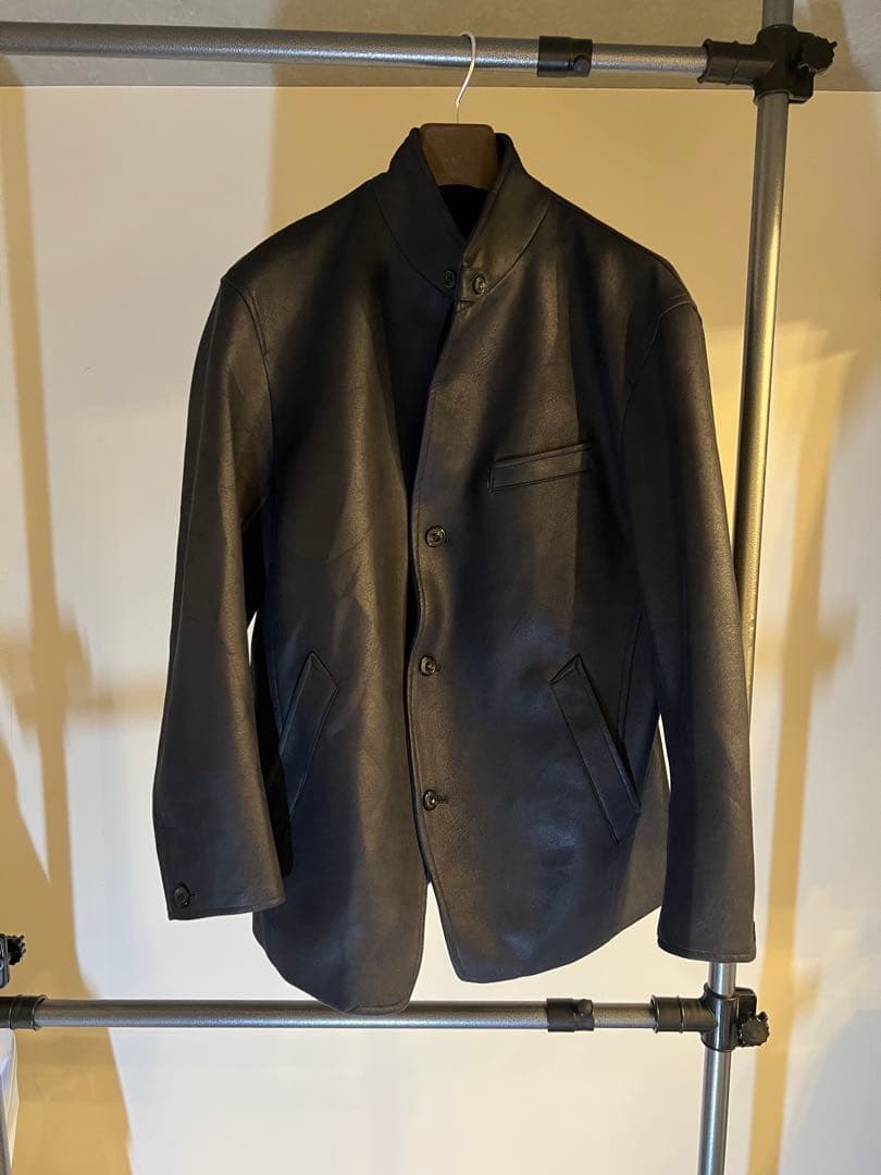 【希少サイズ52】23AW ニコルクラブフォーメン スエード調 ジャケット紺3L 希少サイズ52】23AW ニコルクラブフォーメン スエード調 ジャケット紺