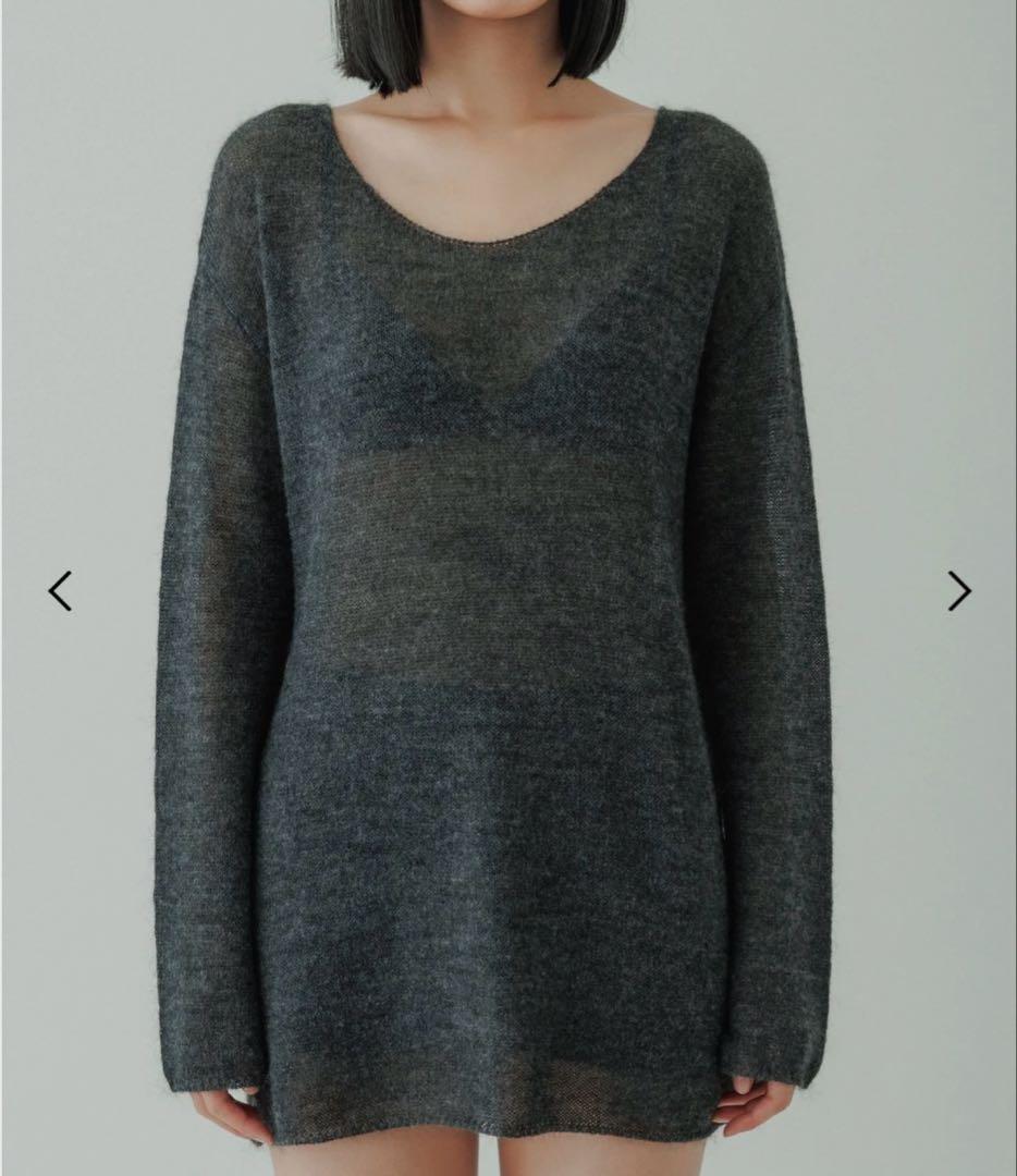 【yo BIOTOP】mohair knit top e BIOTOP | BIOTOP - ビオトープ -