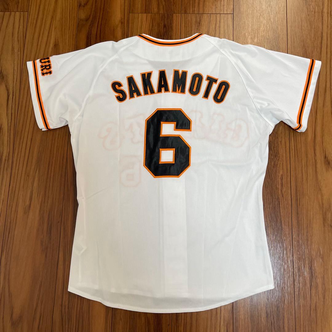 美品】 MIZUNO 読売ジャイアンツ ユニフォーム #6 坂本 L 巨人 白