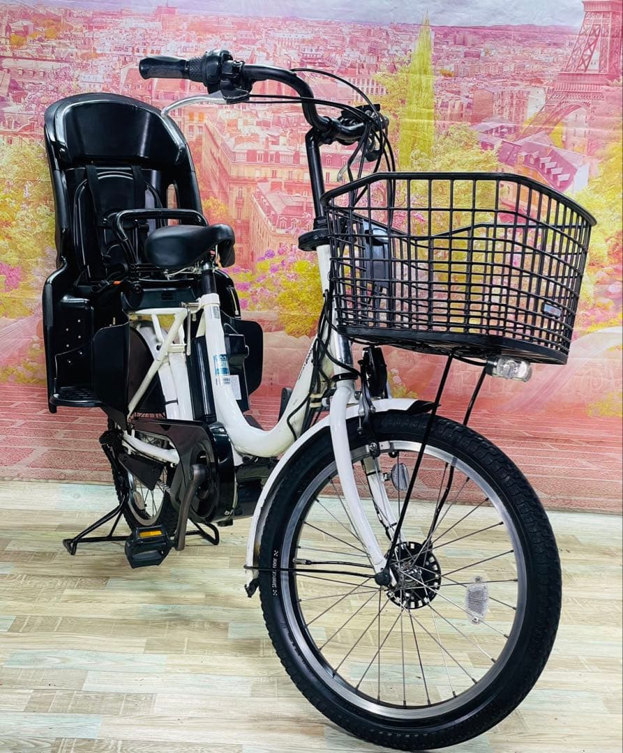 ZK3456 電動自転車 ヤマハ パスバビー 子供乗せ 20インチ 送料無料