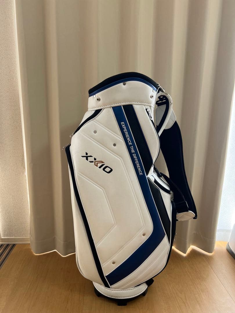 BOLSA ゴルフバッグ・キャディバッグ ホワイト・ネイビー