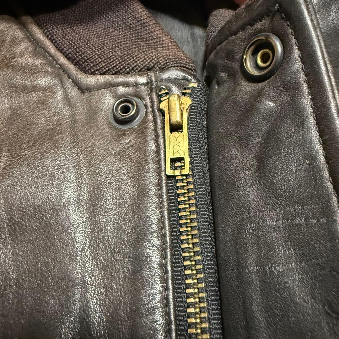 ☆80s~ レザージャケット MA-1 フライトジャケット ボンバー 常田大希