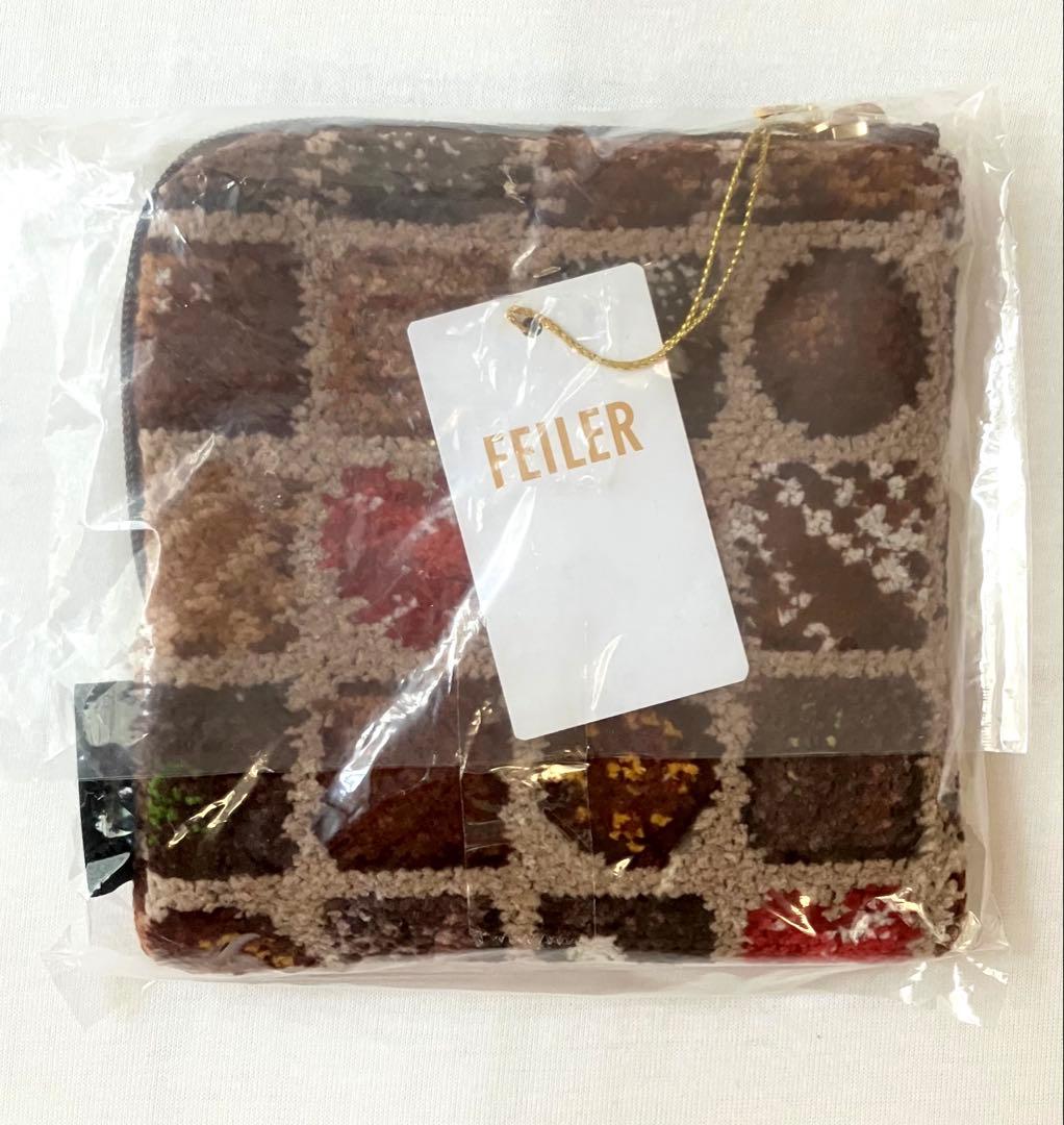 フェイラー FEILER コフレドゥショコラ スクエアポーチ L字ポーチ
