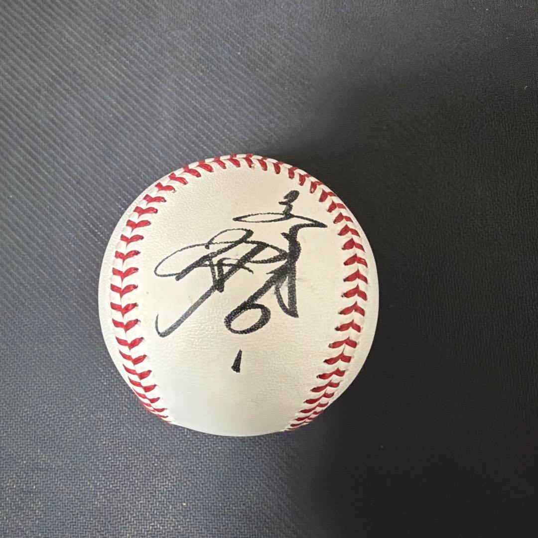 坂本勇人選手NPB公式球直筆サインボール - メルカリ