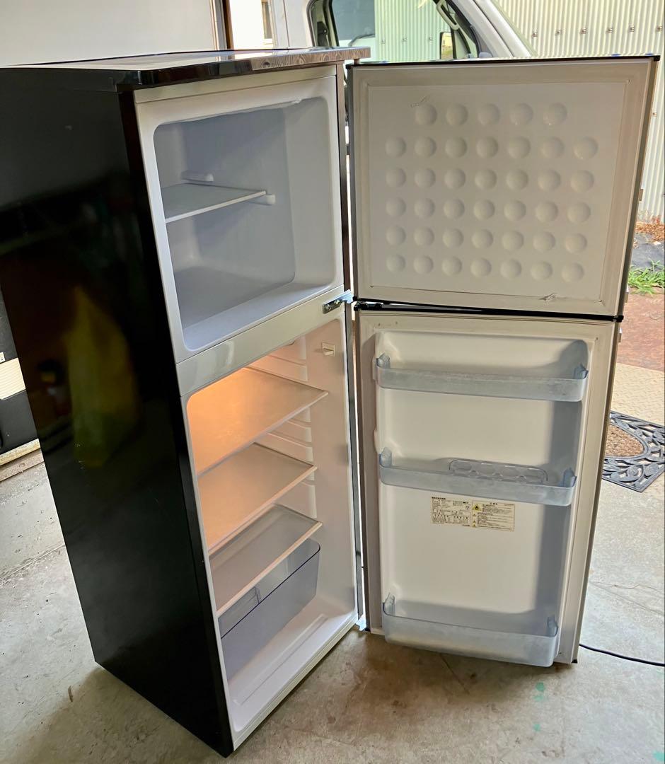 アズマ 冷蔵庫 136L スタイリッシュ ステンレス扉 2020年製 - メルカリ