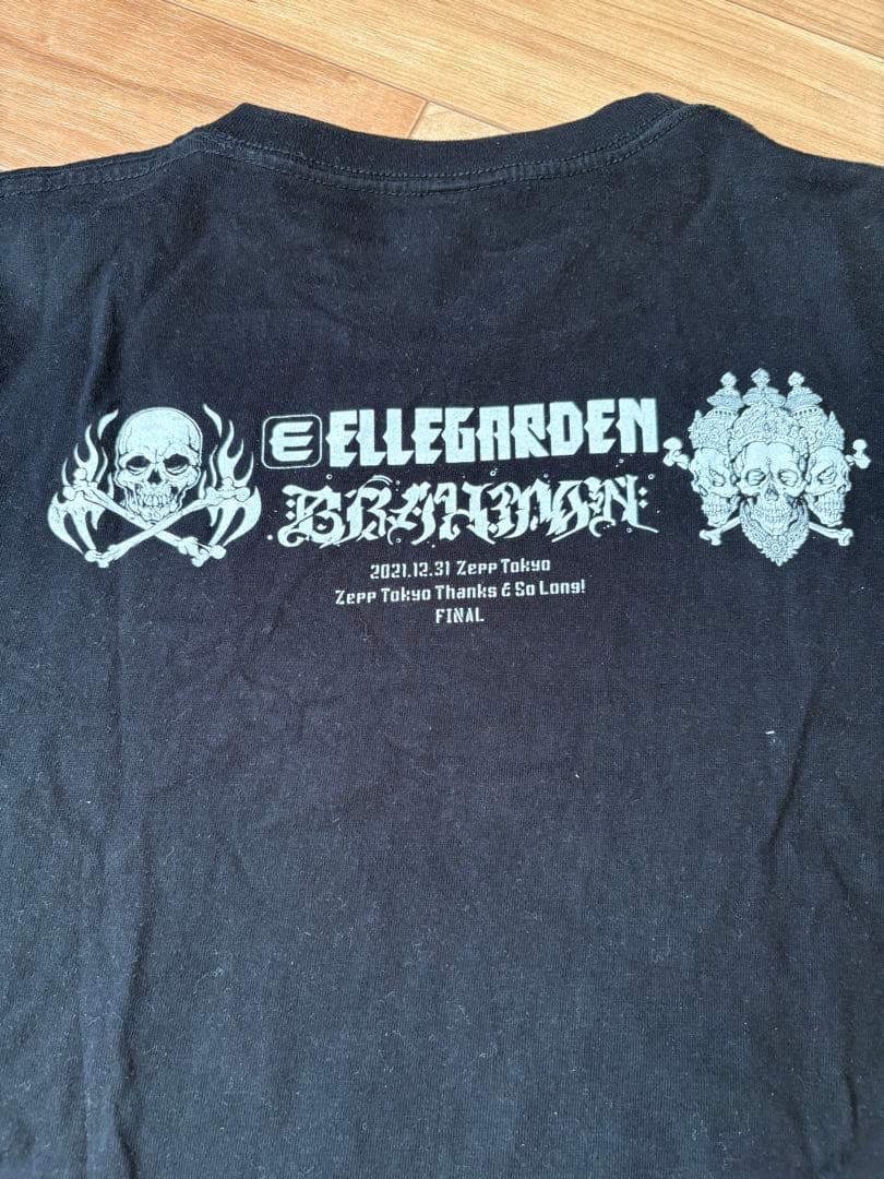 ELLEGARDEN BRAHMAN Zepp Tokyoラストライブ Tシャツ