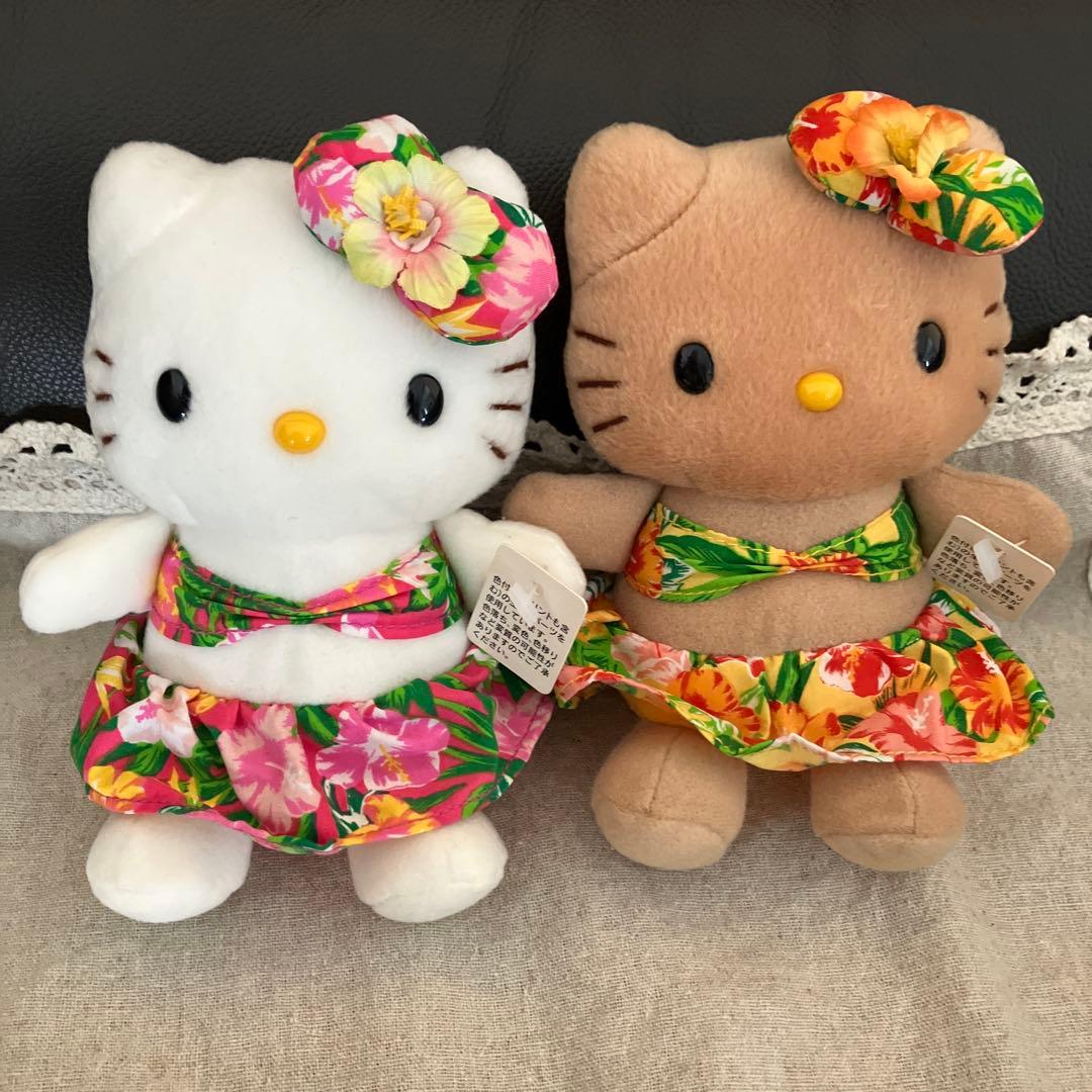 ハローキティ ぬいぐるみ セット レア レトロ 日焼けキティ 希少