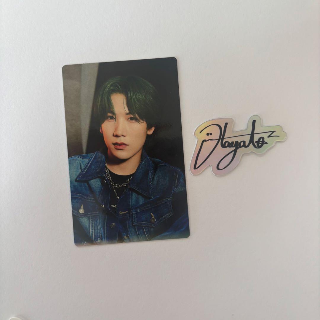 MAZZEL HAYATO MAZQUERADE トレカ サイン ステッカー - メルカリ