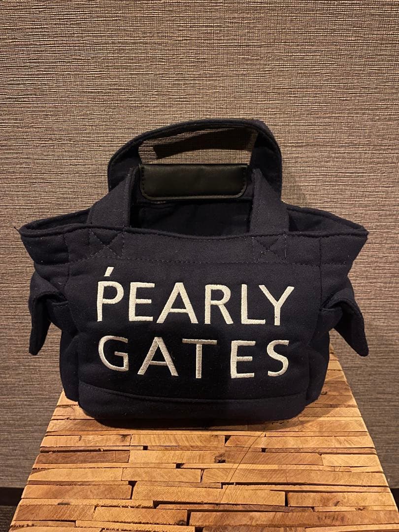 【ゆきじろう】 ◇PEARLYGATES◇カートバッグ ニコチャーム付 ゆきじろう様専用】 ◇PEARLYGATES◇カートバッグ ニコチャーム付