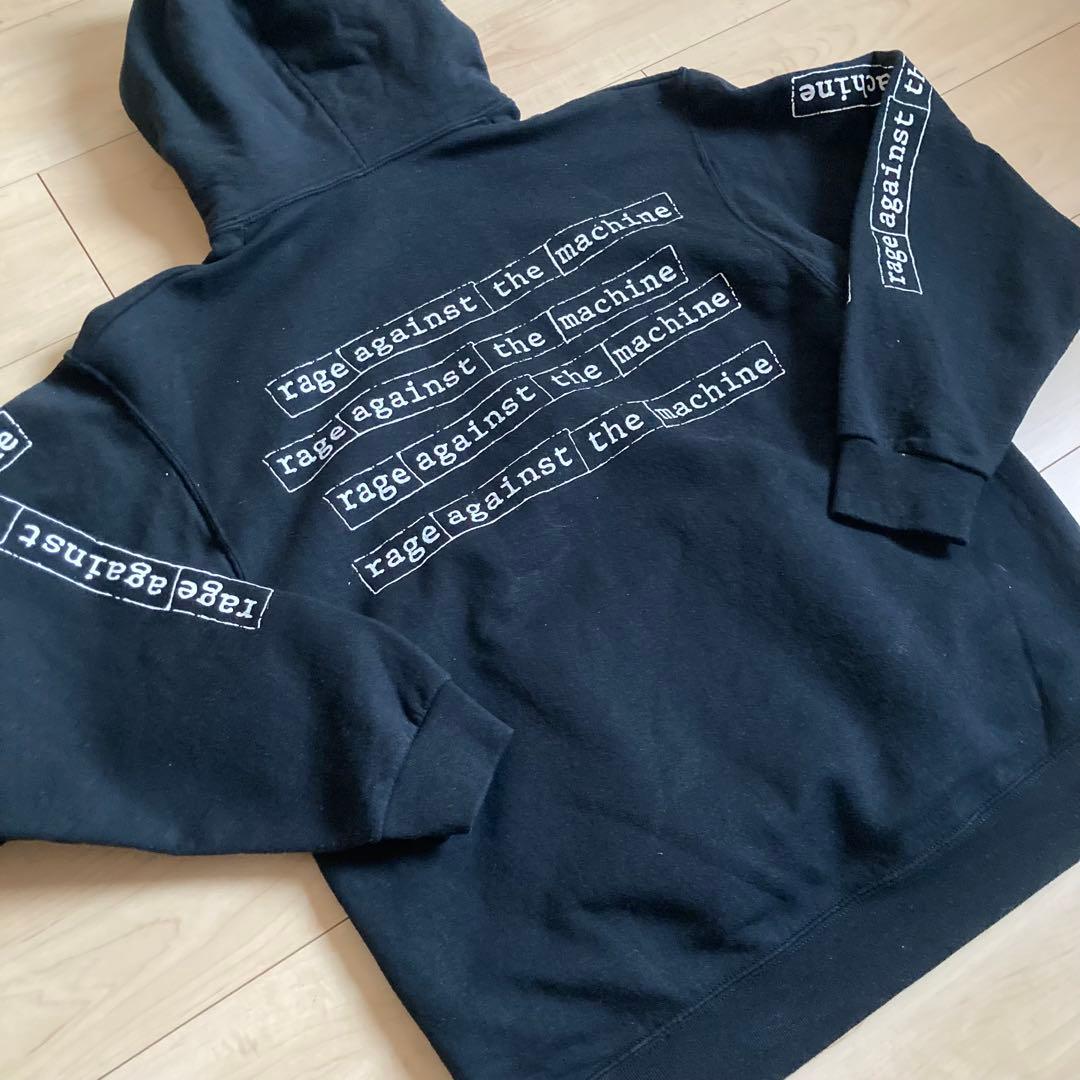 袖プリ レイジアゲインストザマシーン ビンテージパーカー レッチリ