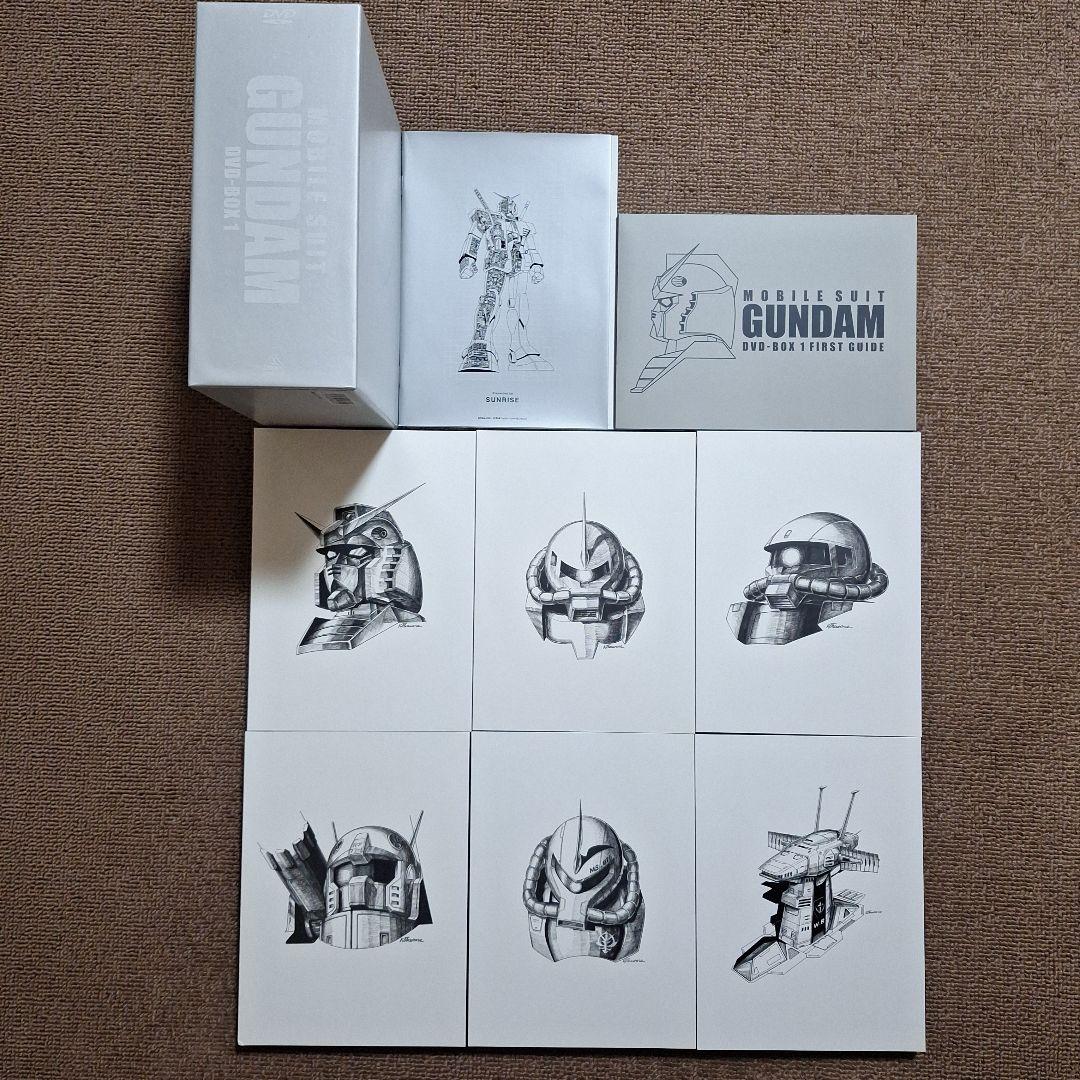 機動戦士ガンダム DVD-BOX 1＆2 セット〈初回限定生産〉 機動戦士ガンダム DVD-BOX 1&2セット〈初回限定生産・6枚組/5枚組