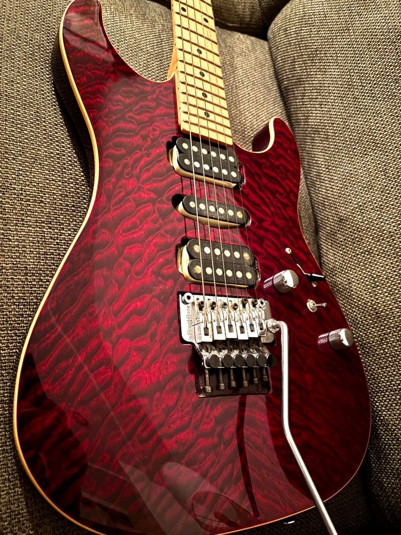 SCHECTER NV 22F キルテッドメイプルトップ【送料負担】 - メルカリ