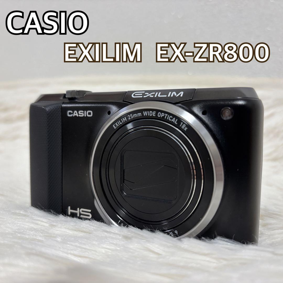 美品】 CASIO EXILIM EX-ZR800 コンパクトデジタルカメラ - メルカリ