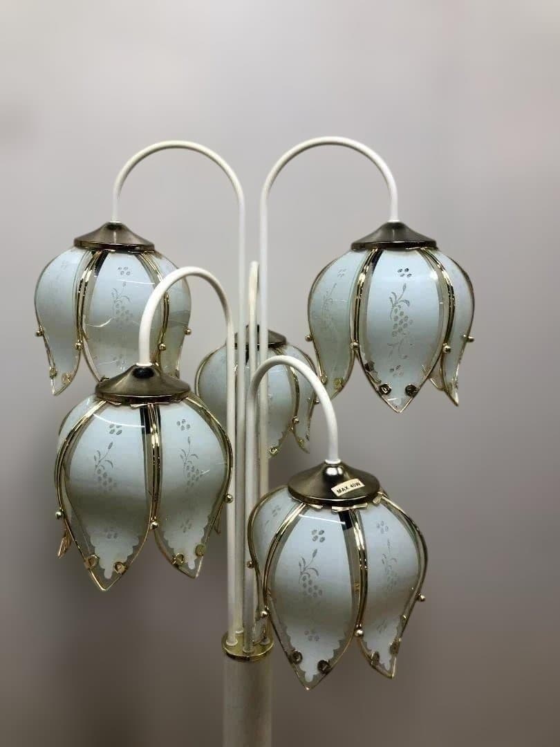 送料無料 フロアスタンドライト 5灯 昭和レトロ ヨーロピアン 251229