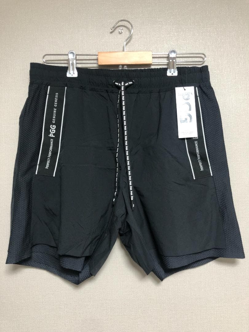 未使用 PGG ショートパンツ ハーフパンツ 5 L ネイビー 紺 体操服 体操着 ハーフパンツ パンツ 短パン 子供 紺 ネイビー 無地