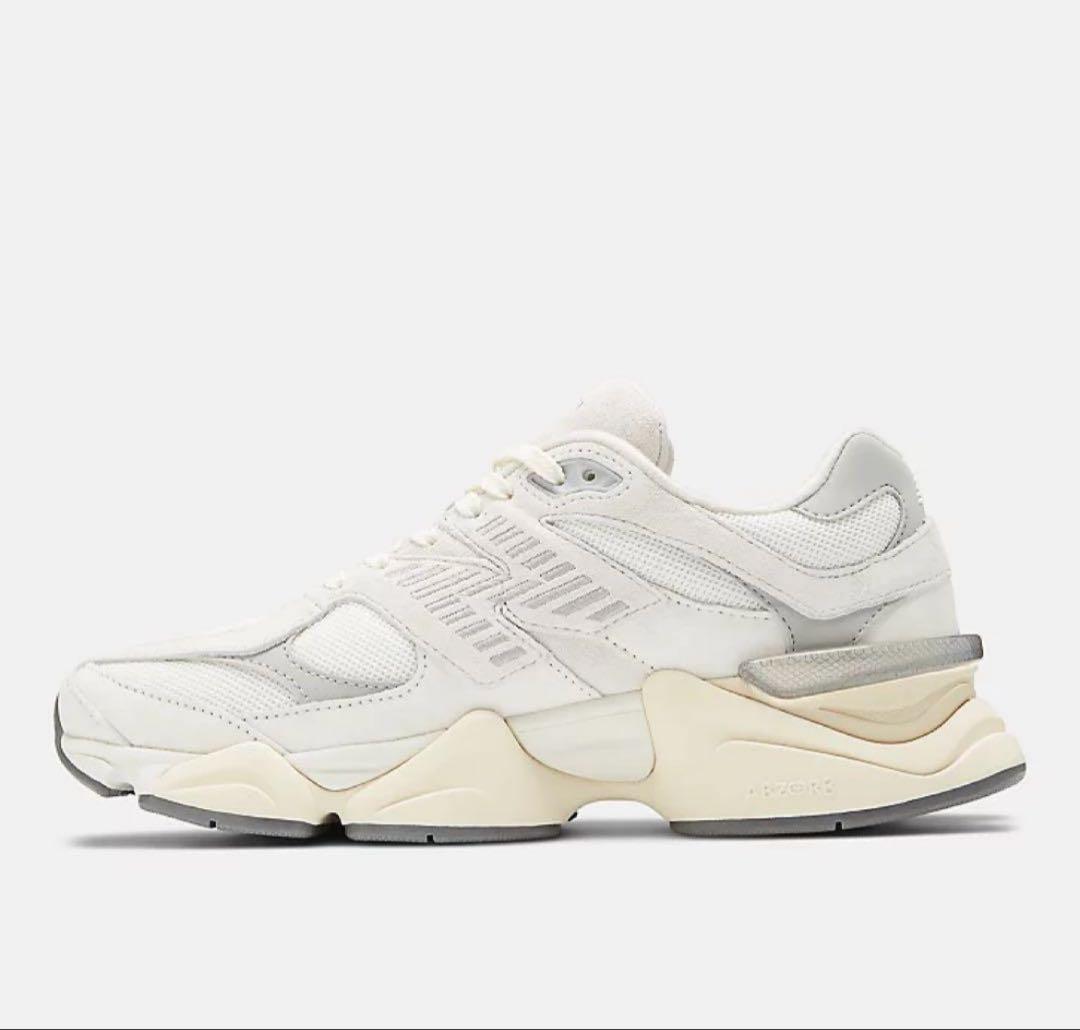New Balance 9060ECA ホワイトスニーカー 24.0cm