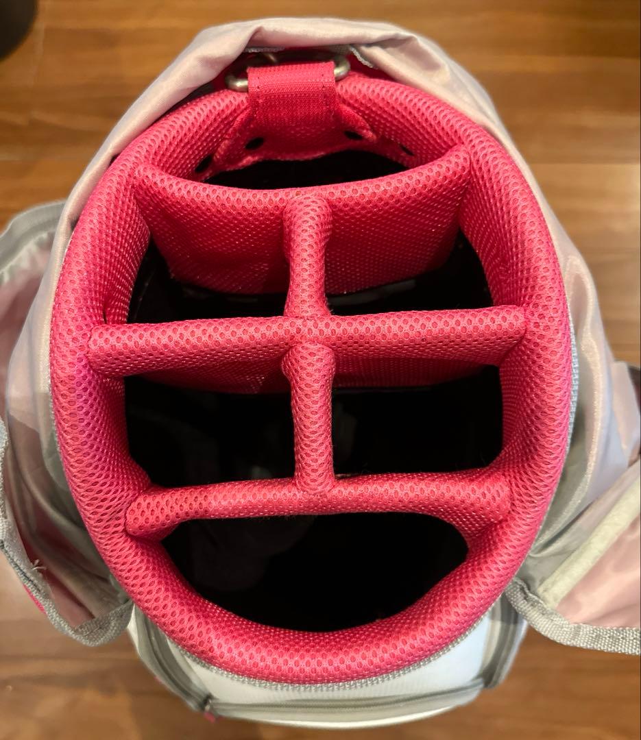 TOURSTAGE キャディバッグ ピンク 美品ですよ(^^)