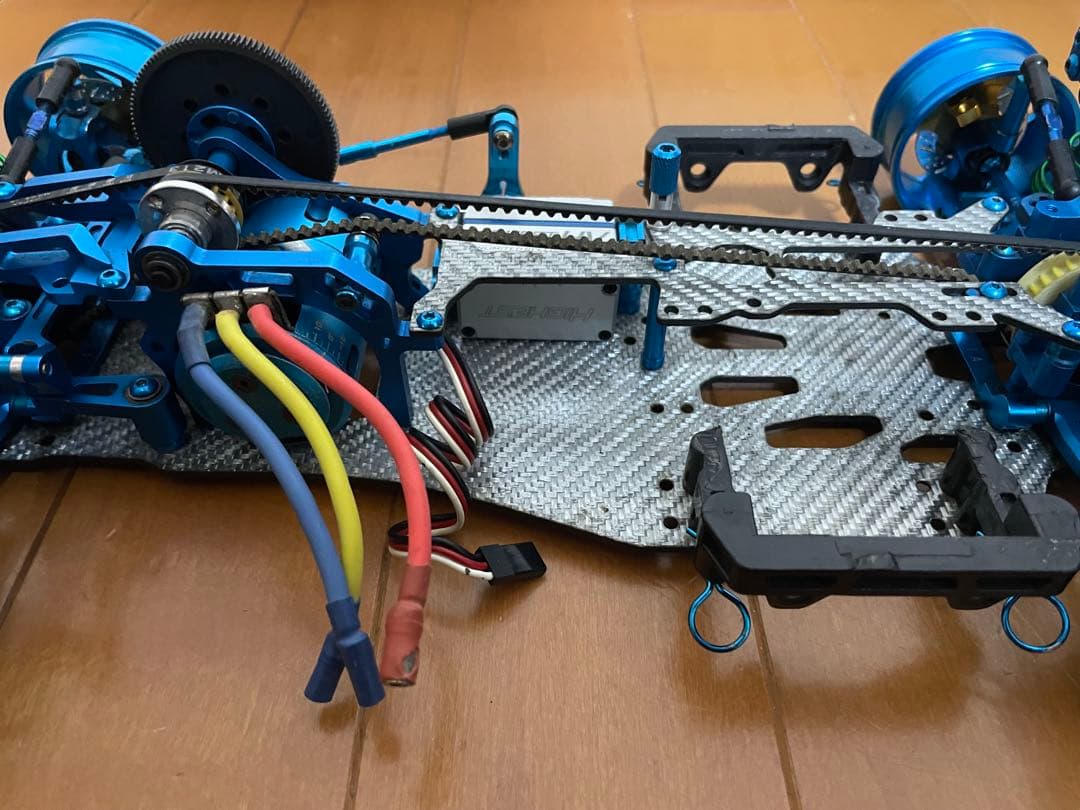 【希少/未走行】タミヤ TA-05 コンバージョン スクエア ホワイトカーボン