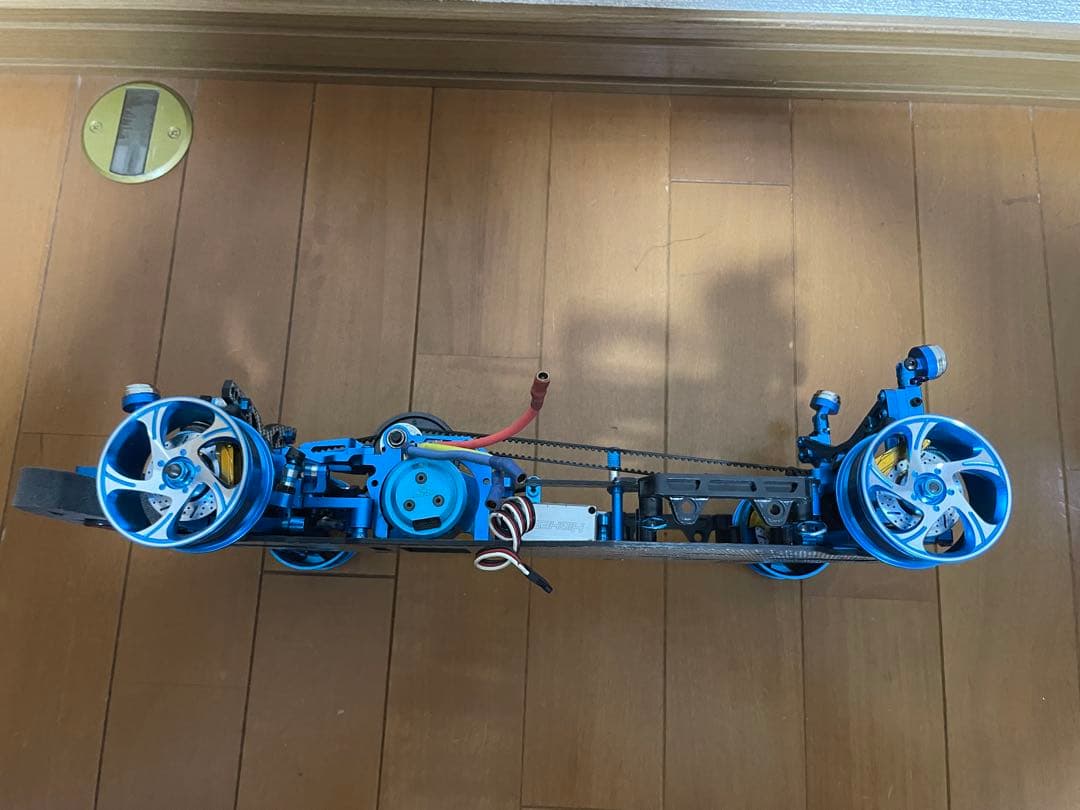 【希少/未走行】タミヤ TA-05 コンバージョン スクエア ホワイトカーボン