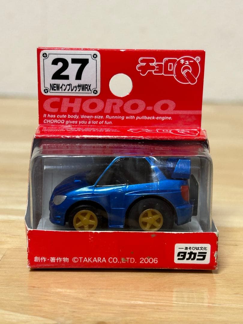 新品未開封 チョロQ No.27 NEWインプレッサWRX﻿ - メルカリ
