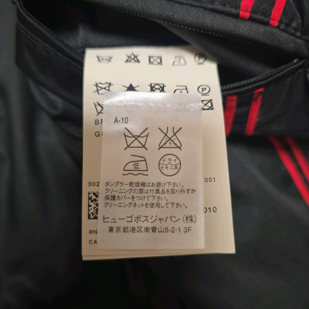 美品 ヒューゴボス ナイロン ライダース XL 赤タグ パンチング 薄手