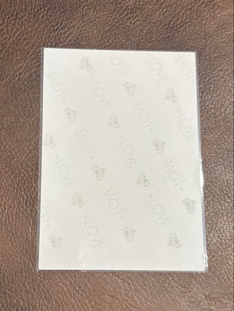 ＝LOVE 野口衣織 直筆　君の第3ボタン