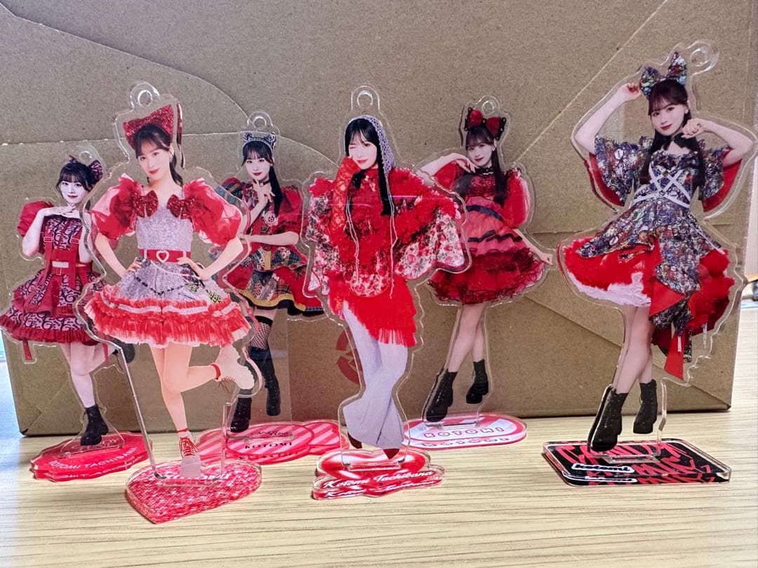 CANDYTUNE 立花琴未 アクスタ6体セット - メルカリ