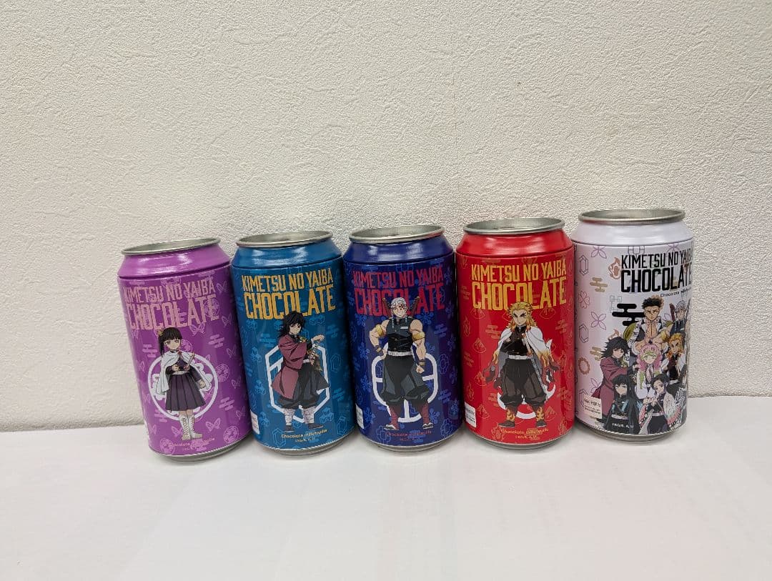 鬼滅の刃 チョコレート缶セット 5本入り