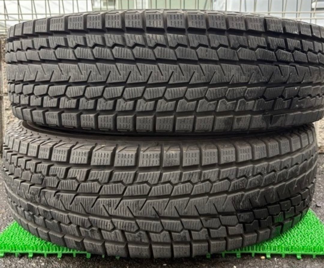 スタッドレスヨコハマアイスガードgo75 195/80R15.19年製バリ山4本
