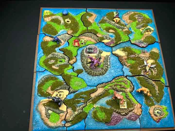 ドラゴンクエスト アレフガルド マップ カスタムジオラマ - メルカリ