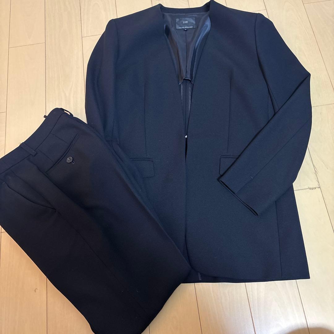 23区　パンツスーツ　セットアップ　黒　サイズ36 楽天市場】23区（パンツスーツ｜スーツ・セットアップ）：レディース