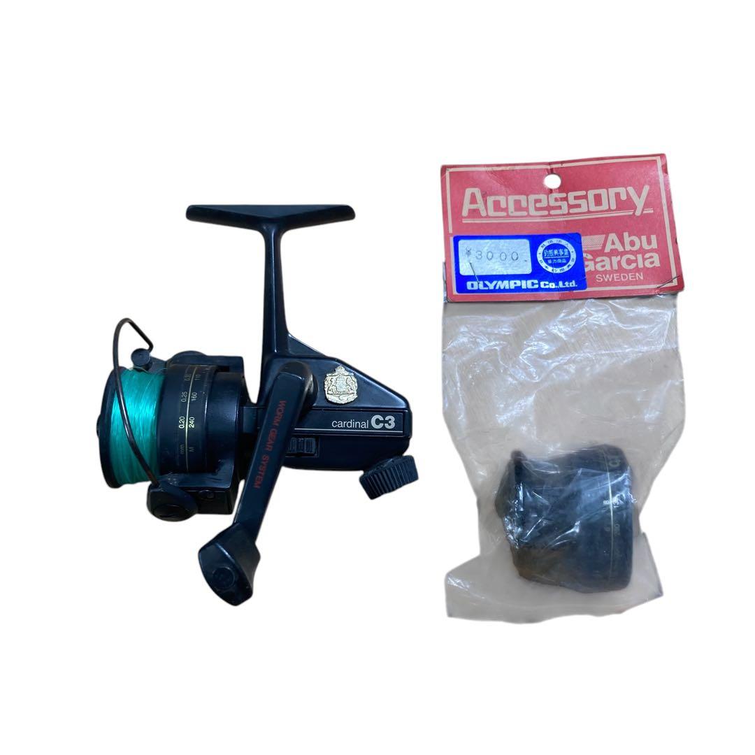 ⭐️Abu Garcia Cardinal C3 アブガルシア 新品スプール付き Abu Garcia アブガルシア CARDINAL 3 SD 替スプール付 スピニング