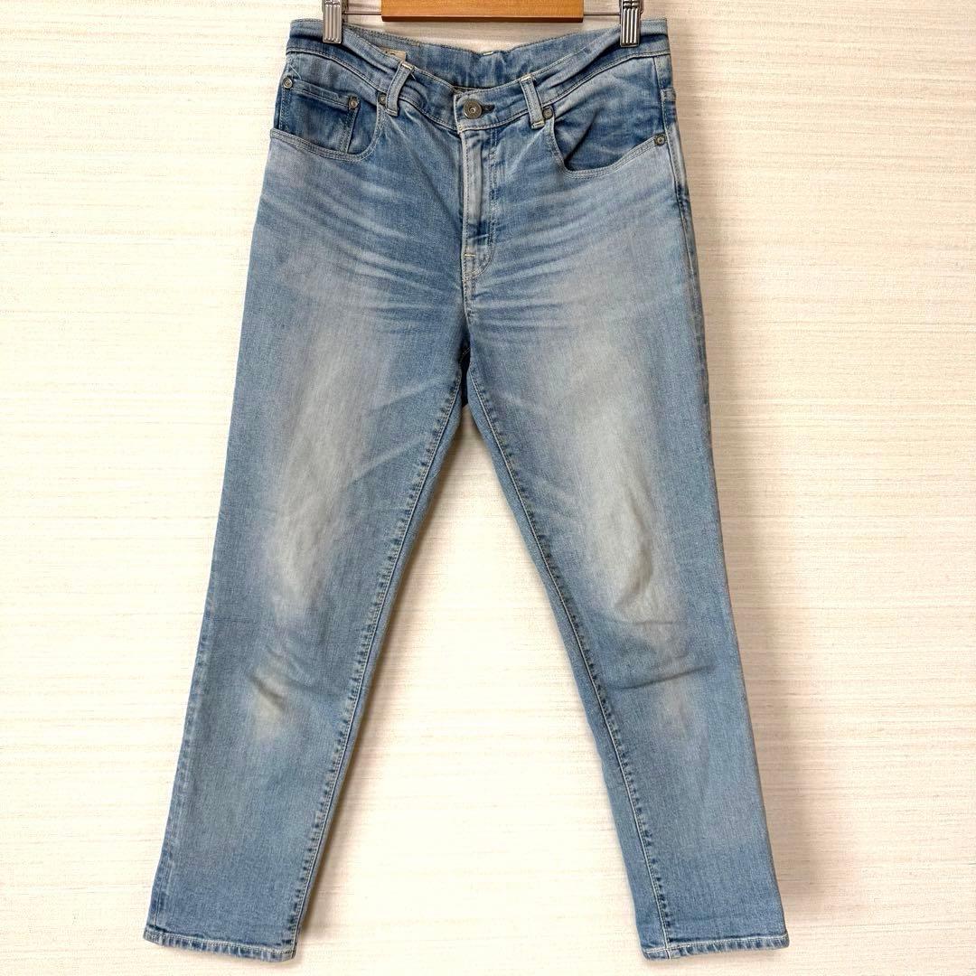 D.M.G ドミンゴ デニムパンツ S 日本製 水色 ライトブルー 希少 - メルカリ