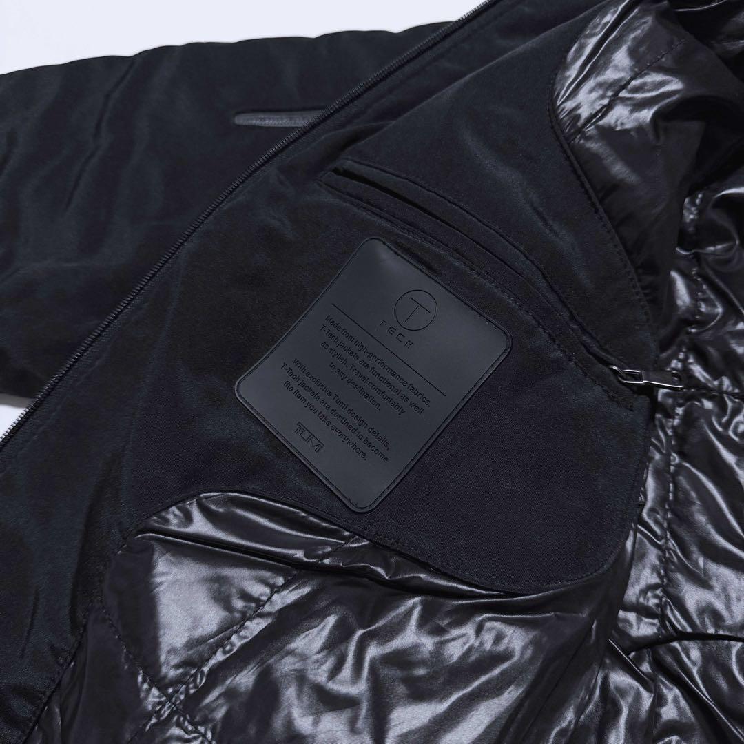 TUMI TECH】T-TECH トラベルジャケット ブルゾン フード付き 黒 - メルカリ