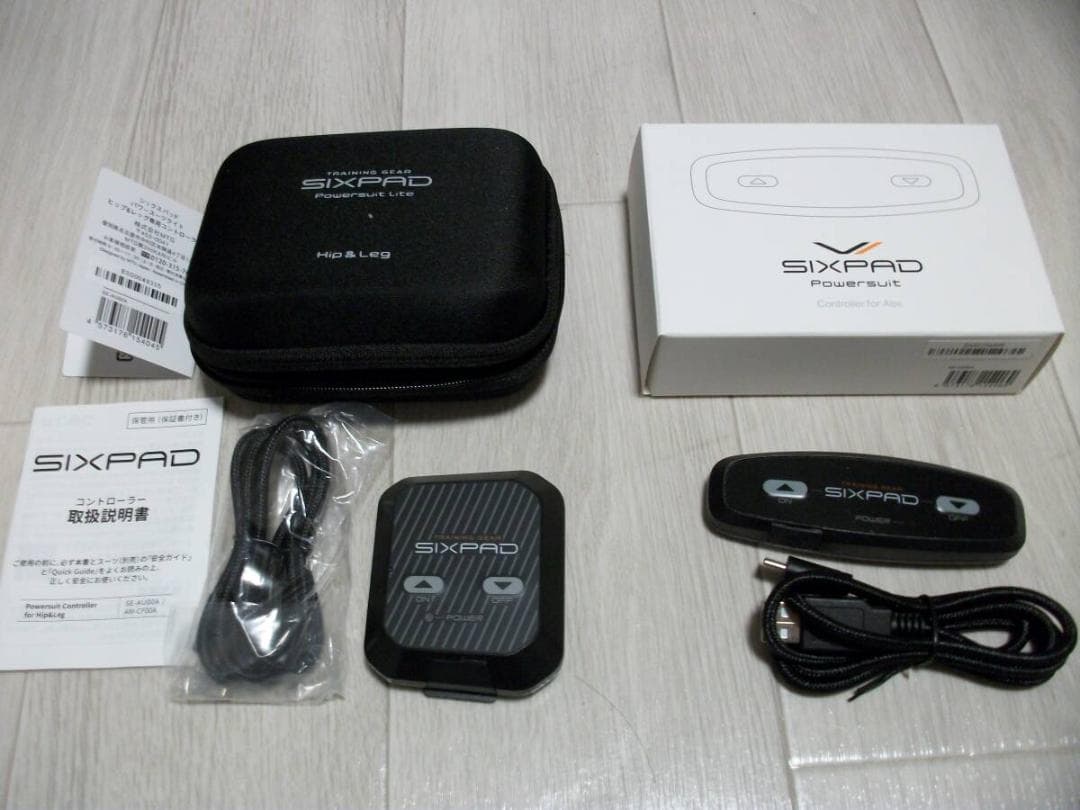 SIXPAD シックスパッド パワースーツ コアベルト Lサイズ 一式 ほぼ新品 Amazon.co.jp: SIXPAD シックスパッド パワースーツ コアベルト