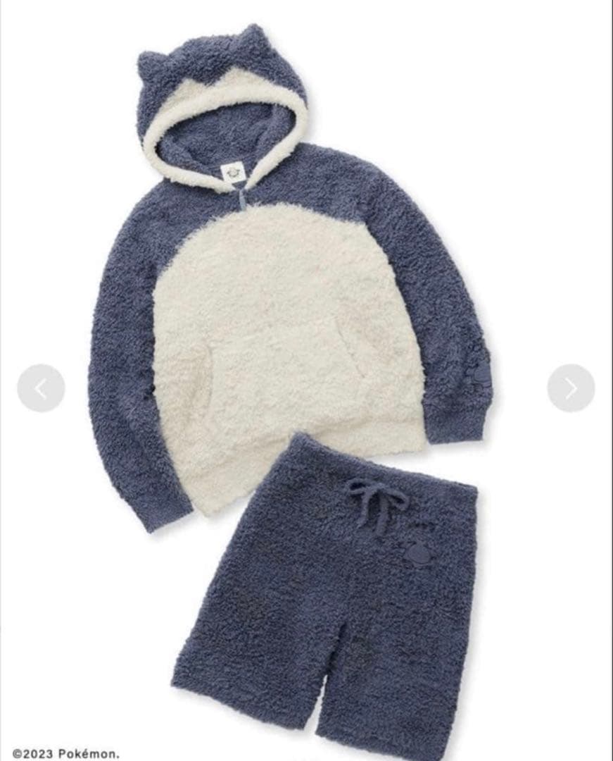 gelato piqu カビゴン　ルームウェア Pokémon Sleep」×「ジェラート ピケ」コラボアイテムを9月28日に発売