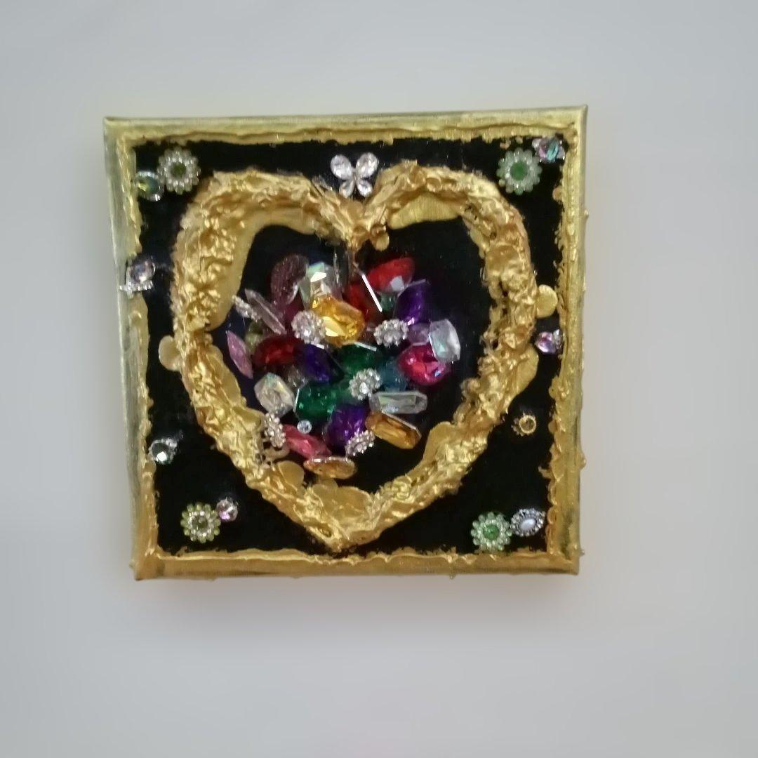 壁掛けアート ハートアートシリーズ二枚セット割引き価格 - メルカリ