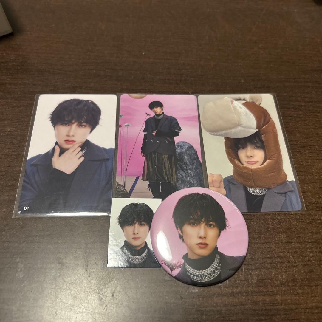 最終値下げ INI 尾崎匠海 ポップアップ トレカ 缶バッジ idフォト