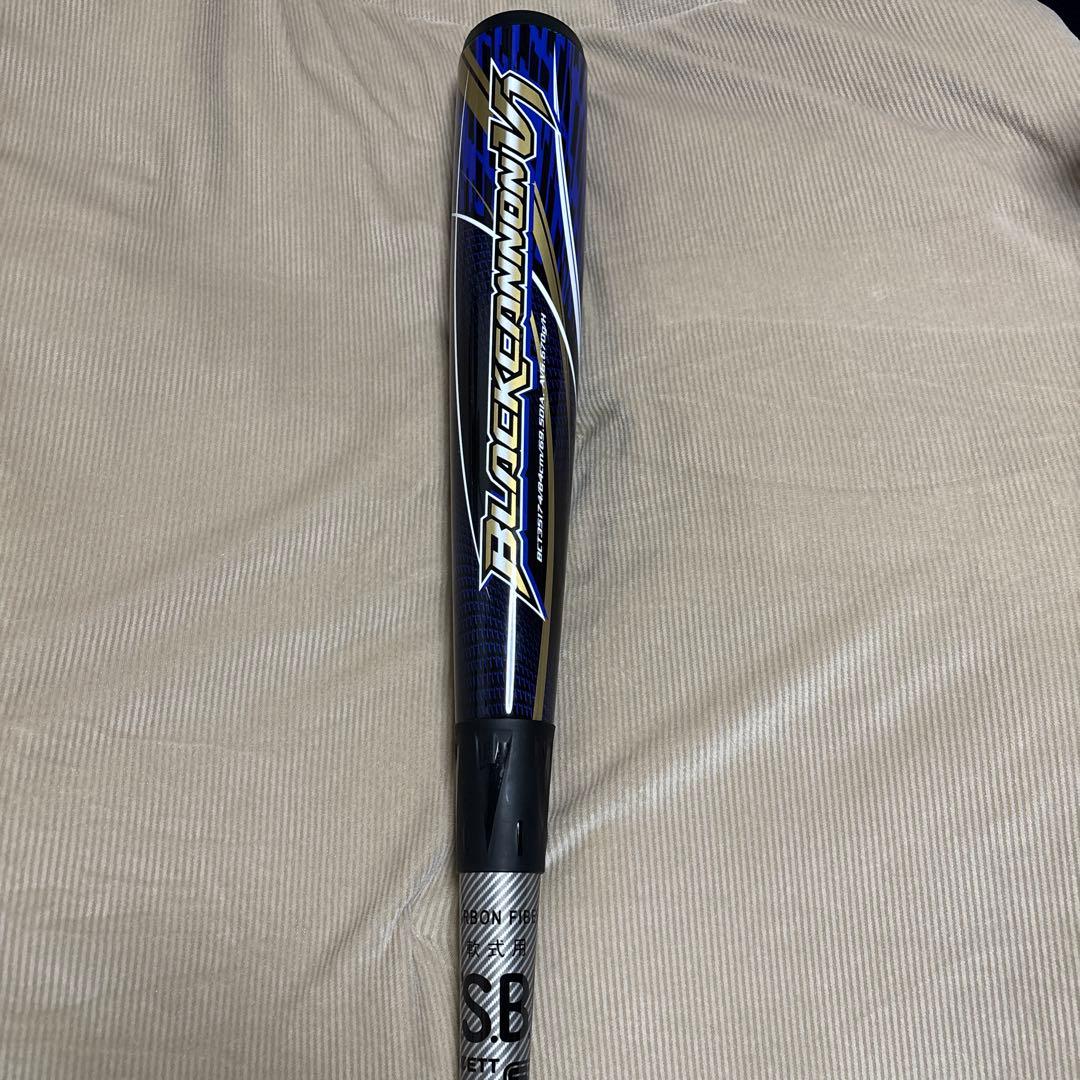 【美品】ZETT ブラックキャノン V1 Amazon | ゼット(ZETT) 軟式野球 バット ブラックキャノンV1 FRP