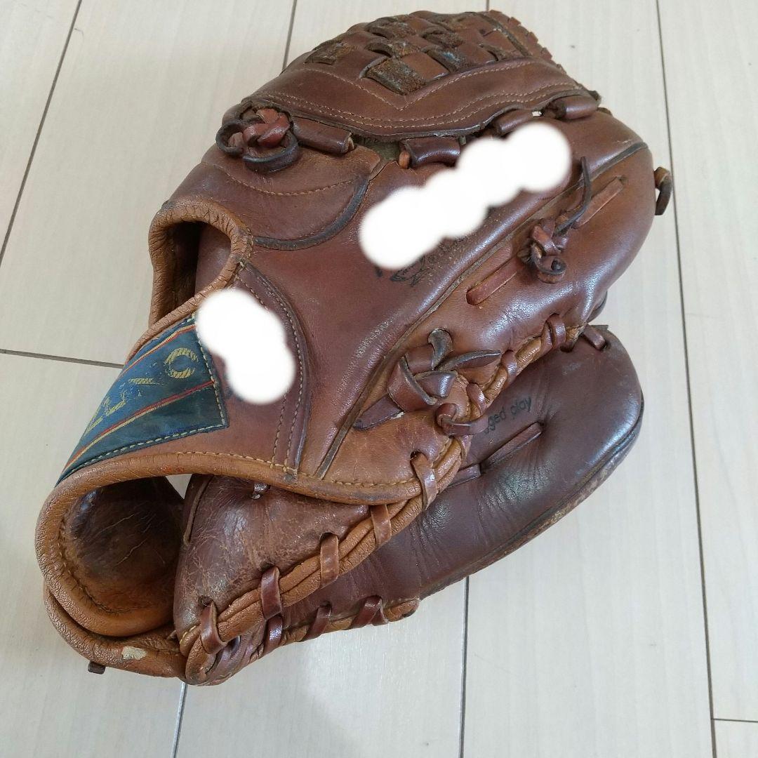 昭和レトロ 当時もの ビンテージ ミズノ 大人 軟式グローブ - メルカリ