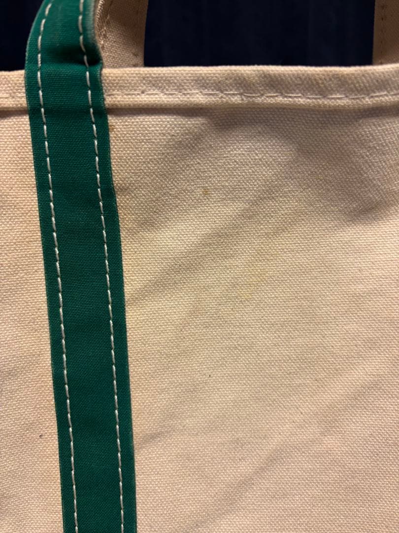 80s L.L.BEAN エルエルビーン ボートアンドトート USA製 緑 単色