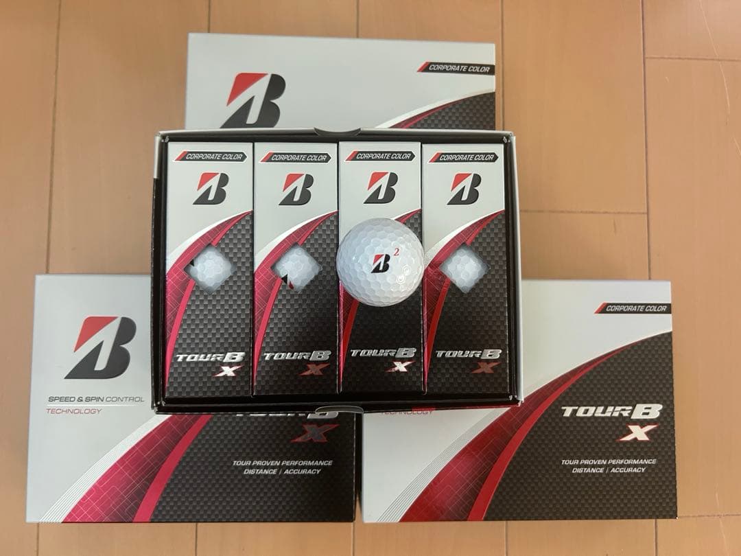 ブリヂストン ツアーB X 2024 ゴルフボール 4ダース ブリヂストン ツアーB X 2024年モデル ゴルフボール 1ダース（12球入り