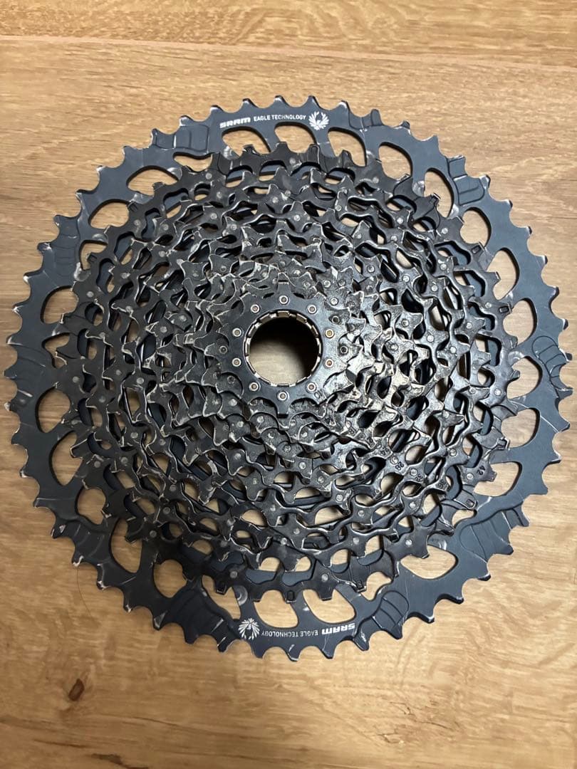 SRAM GXeagle カセットスプロケット XG-1275 10-52t SRAM GX Eagle XG-1275 Cassette - 12 Speed, 10-52t, 520% Range