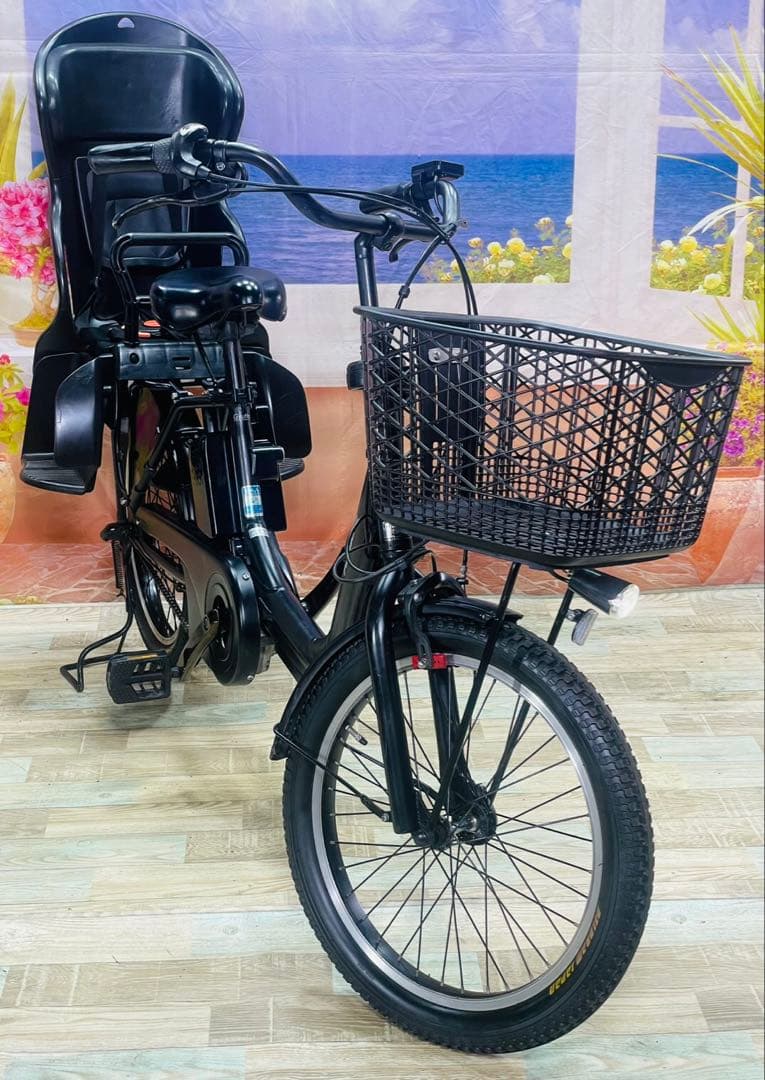 ギュットアニーズ⭐️16AH！パナソニック子供乗せ電動アシスト自転車