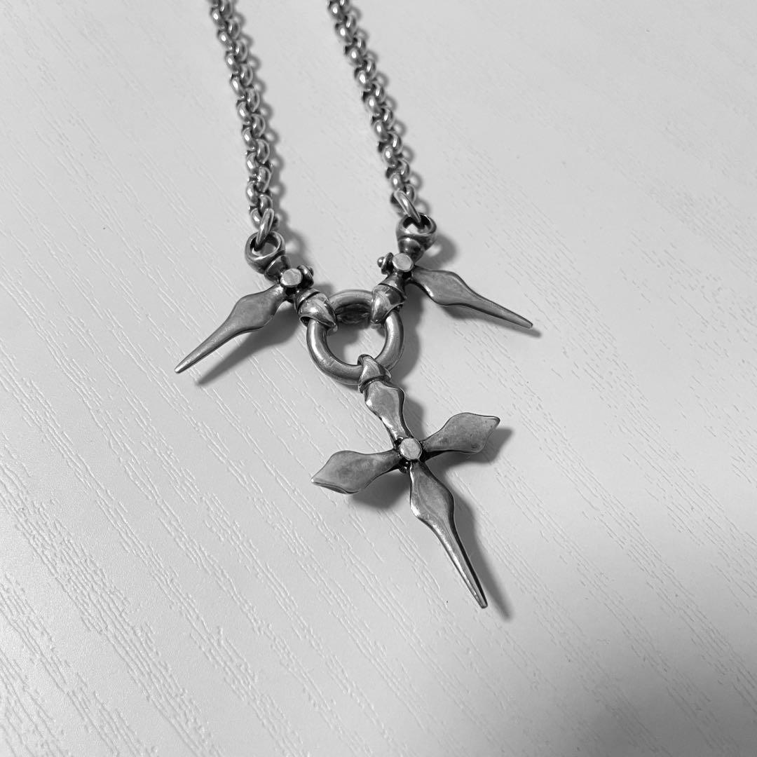 deaf breed デフブリードT-53 deaf breed T-53クロス925 ネックレス