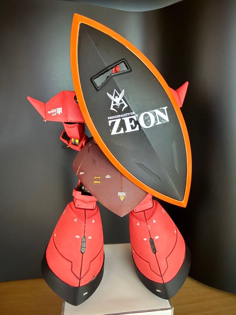 バンダイ ガンダム MGシリーズ 1/100 シャア専用ゲルググ 改造完成品