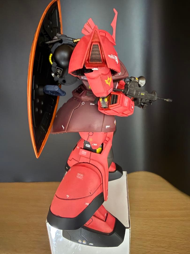 バンダイ ガンダム MGシリーズ 1/100 シャア専用ゲルググ 改造完成品