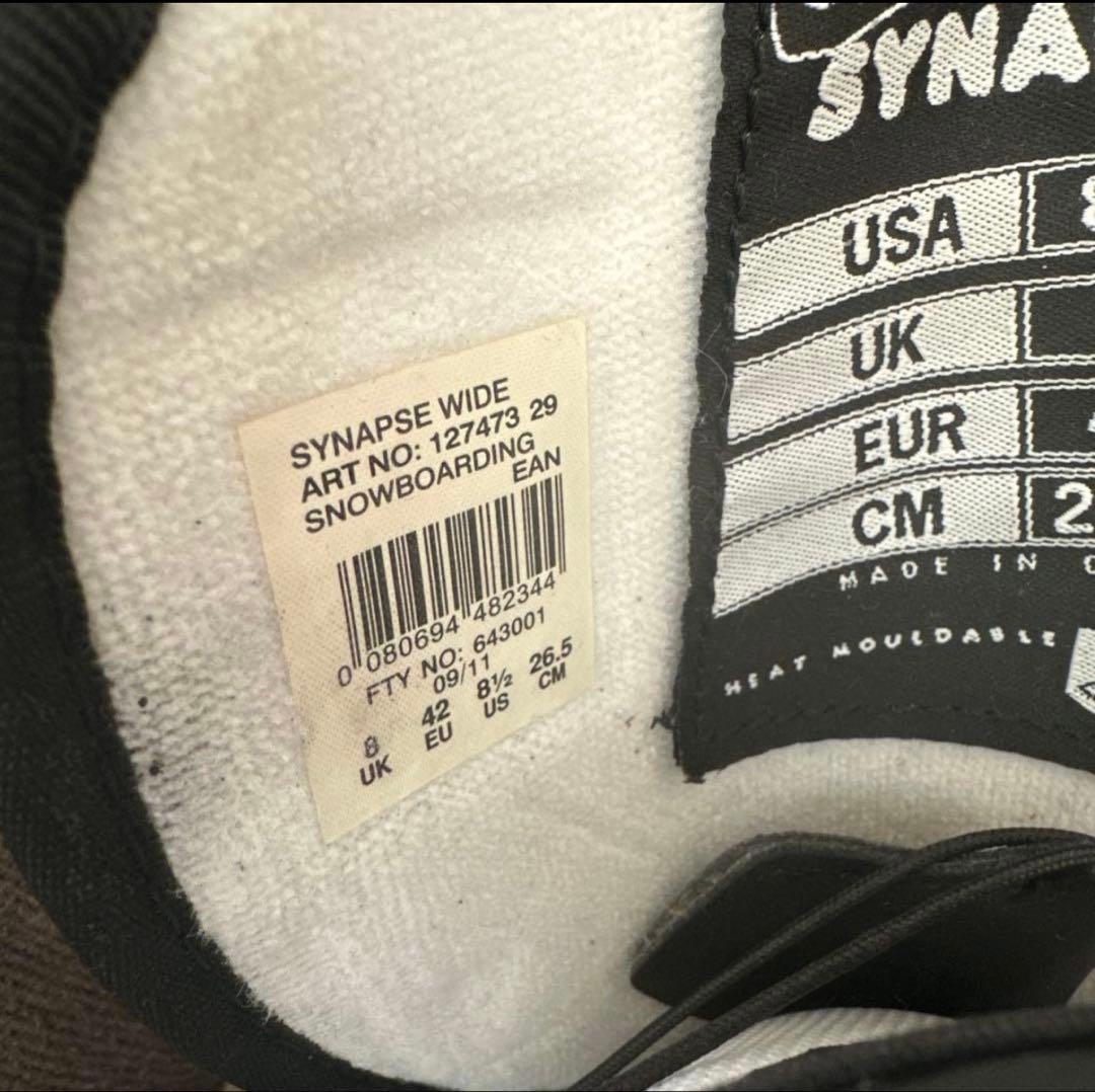 Salomon スノーボードブーツ Synapse 26.5cm